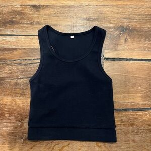 Bra:30 Navy Sporty Crop - Large